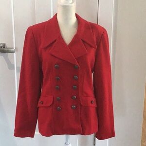 Vintage Victoria Secret double breast wool blazer size 6